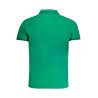 CAVALLI CLASS MEN&39S GREEN SHORT SLEEVED POLO SHIRT