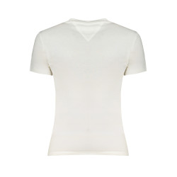 TOMMY HILFIGER T-SHIRT MANICHE CORTE DONNA BIANCO