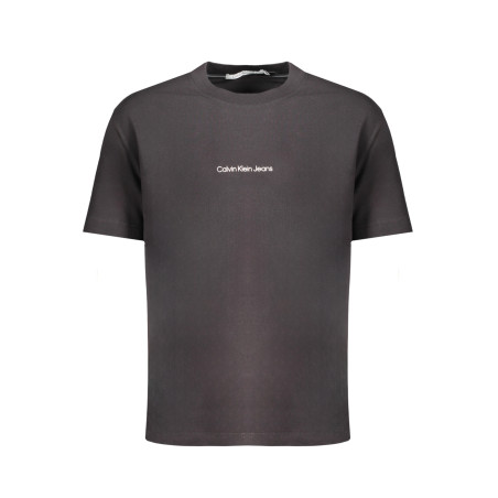 CALVIN KLEIN T-SHIRT MANICHE CORTE UOMO NERO