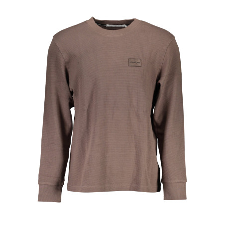 CALVIN KLEIN MAN BROWN SWEATER