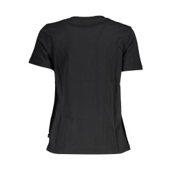 K-WAY BLACK WOMAN SHORT SLEEVE T-SHIRT