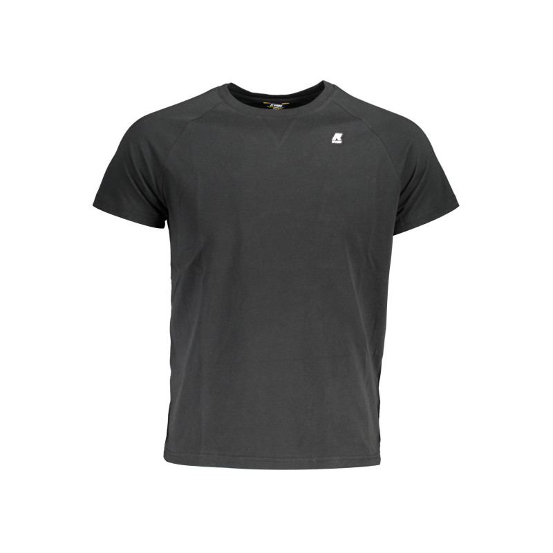 K-WAY T-SHIRT MANICHE CORTE UOMO NERO