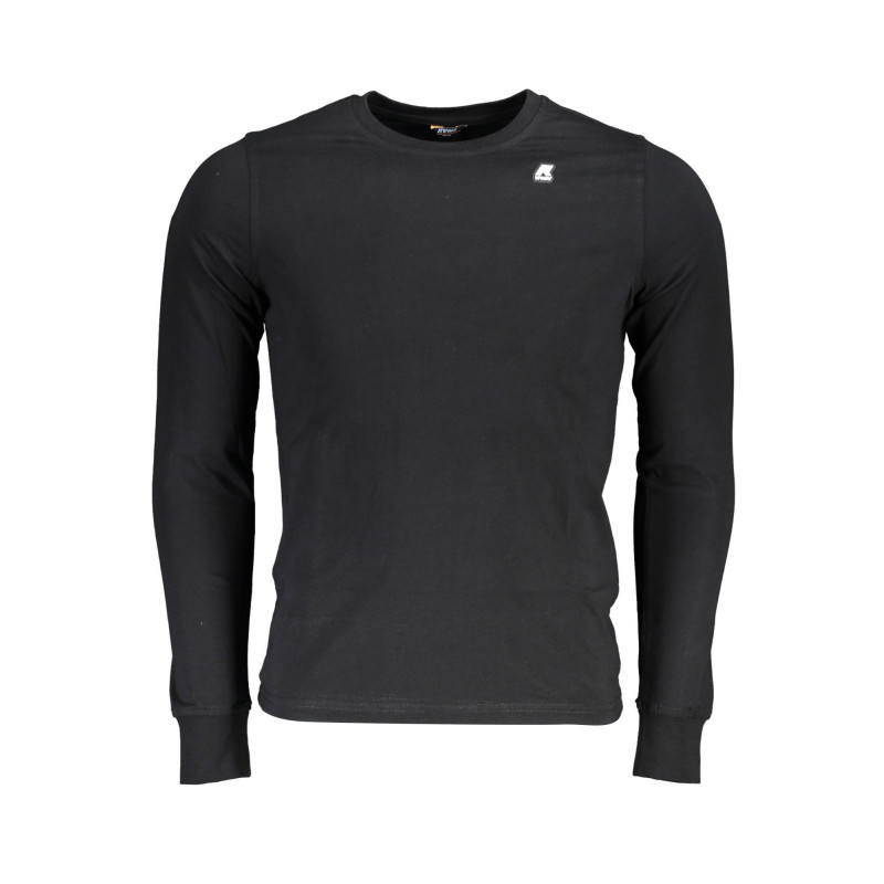 K-WAY T-SHIRT LONG SLEEVE MAN BLACK