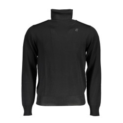 K-WAY MAN BLACK TURTLENECK