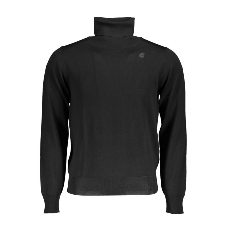 K-WAY MAN BLACK TURTLENECK