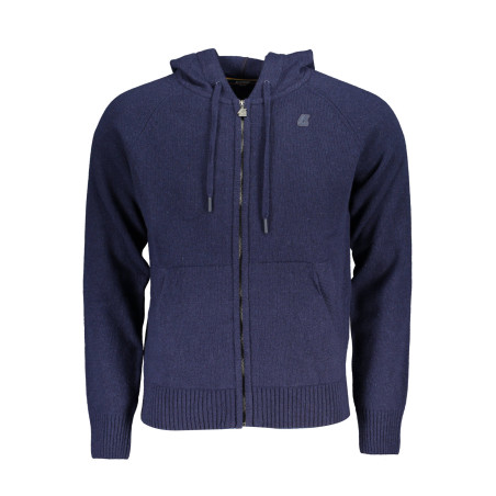 K-WAY CARDIGAN UOMO BLU