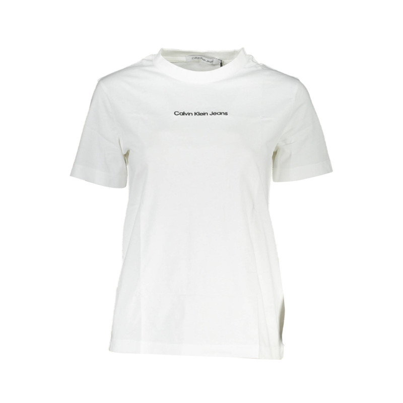 CALVIN KLEIN WHITE WOMEN&39S SHORT SLEEVE T-SHIRT