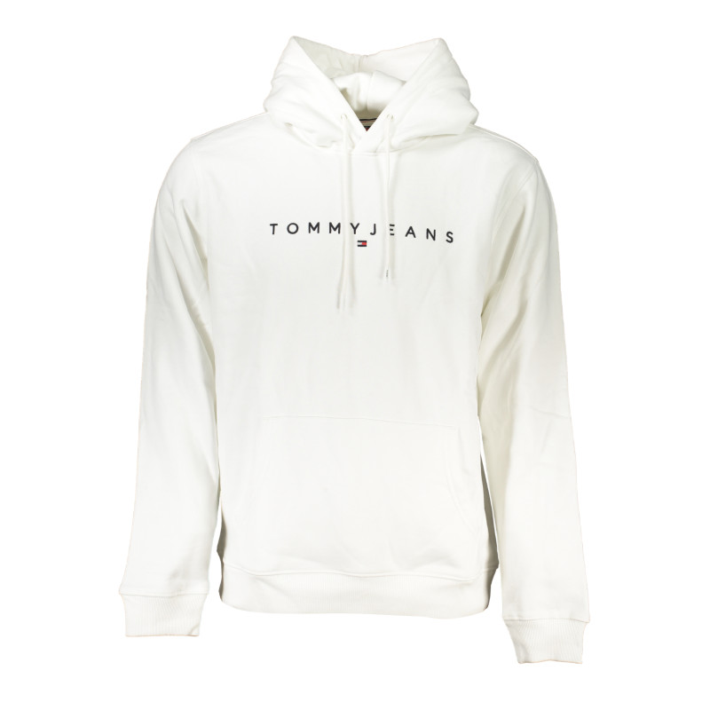 TOMMY HILFIGER MEN&39S WHITE ZIPLESS SWEATSHIRT