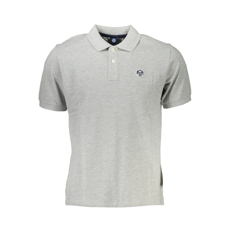 NORTH SAILS POLO MANICHE CORTE UOMO GRIGIO