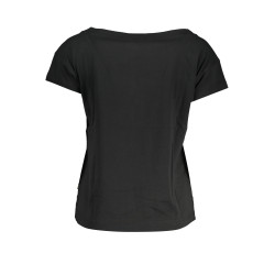 K-WAY T-SHIRT MANICHE CORTE DONNA NERO