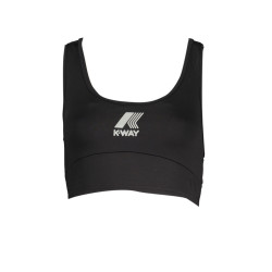 K-WAY TOP DONNA NERO