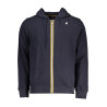 K-WAY MEN&39S BLUE ZIP SWEATSHIRT