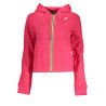 K-WAY FELPA CON ZIP DONNA ROSA