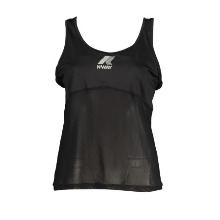 K-WAY CANOTTA AMERICANA DONNA NERO