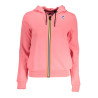 K-WAY FELPA CON ZIP DONNA ROSA