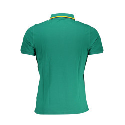 K-WAY GREEN MEN&39S SHORT-SLEEVED POLO SHIRT