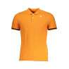 K-WAY MEN&39S ORANGE SHORT-SLEEVED POLO SHIRT