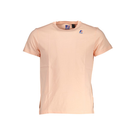 K-WAY T-SHIRT MANICHE CORTE UOMO ROSA