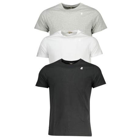 K-WAY T-SHIRT MANICHE CORTE UOMO BIANCO