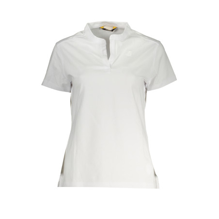 K-WAY T-SHIRT MANICHE CORTE DONNA BIANCO