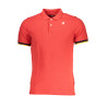 K-WAY POLO MANICHE CORTE UOMO ROSSO