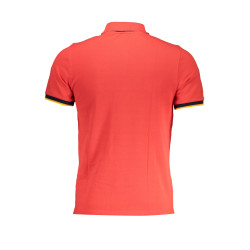 K-WAY POLO MANICHE CORTE UOMO ROSSO