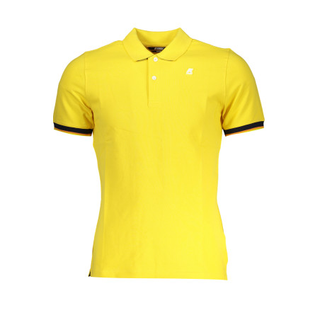 K-WAY YELLOW MEN&39S SHORT SLEEVED POLO SHIRT