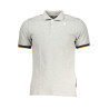 K-WAY GRAY MEN&39S SHORT SLEEVED POLO SHIRT