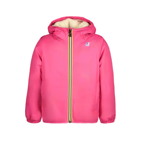 K-WAY PINK JACKET FOR GIRLS