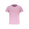 PINK K-WAY SHORT SLEEVED T-SHIRT FOR GIRLS