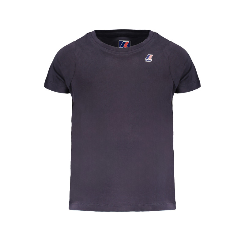 K-WAY T-SHIRT MANICHE CORTE BAMBINO BLU