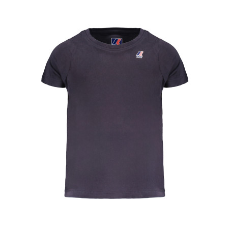 K-WAY T-SHIRT MANICHE CORTE BAMBINO BLU