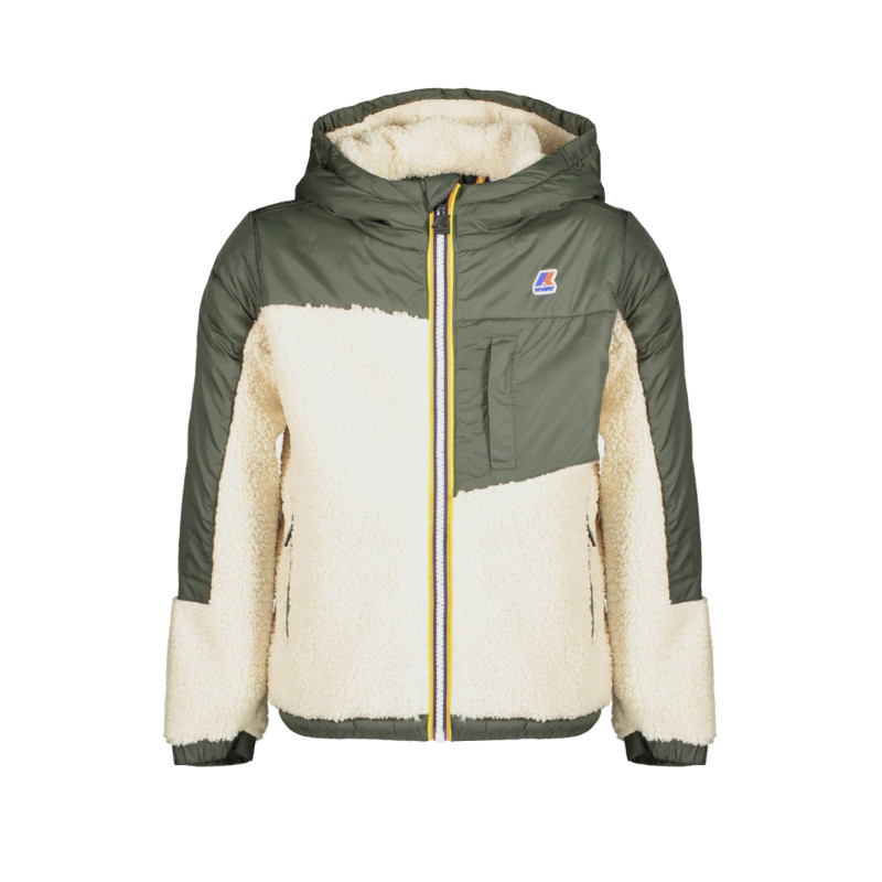 K-WAY GREEN JACKET FOR CHILDREN