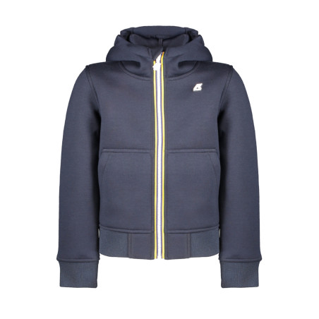 K-WAY GIACCA SPORTIVA BAMBINO BLU