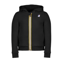 K-WAY BLACK ZIP SWEATSHIRT...