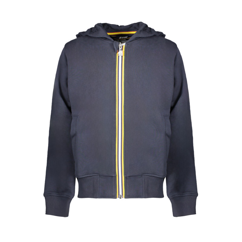 K-WAY ZIP SWEATSHIRT FOR CHILDREN BLUE