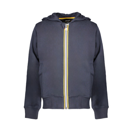 K-WAY ZIP SWEATSHIRT FOR CHILDREN BLUE