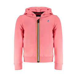 K-WAY PINK ZIP SWEATSHIRT...