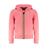 K-WAY PINK ZIP SWEATSHIRT FOR GIRLS