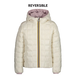 K-WAY PINK GIRL DOWN JACKET