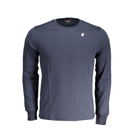 K-WAY T-SHIRT MANICHE LUNGHE UOMO BLU