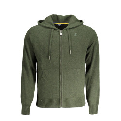 K-WAY CARDIGAN UOMO VERDE