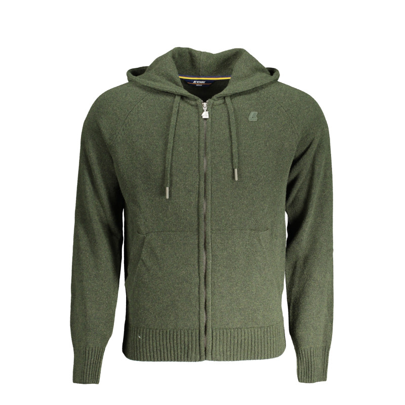 K-WAY GREEN MEN&39S CARDIGAN