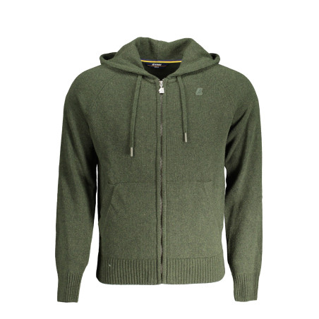 K-WAY CARDIGAN UOMO VERDE