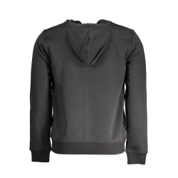 K-WAY MEN&39S BLACK ZIP SWEATSHIRT