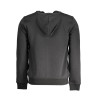 K-WAY FELPA CON ZIP UOMO NERO