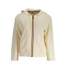 K-WAY FELPA CON ZIP DONNA BEIGE