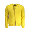 K-WAY FELPA CON ZIP UOMO GIALLO