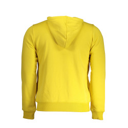 K-WAY YELLOW MEN&39S ZIP SWEATSHIRT