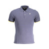 K-WAY POLO MANICHE CORTE UOMO BLU